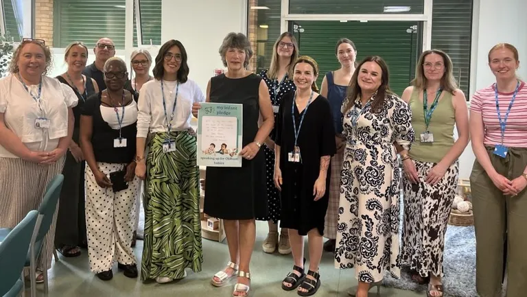 His Majesty's Lord-Lieutenant of Greater Manchester visits Oldham's Parent-Infant Mental Health Service
