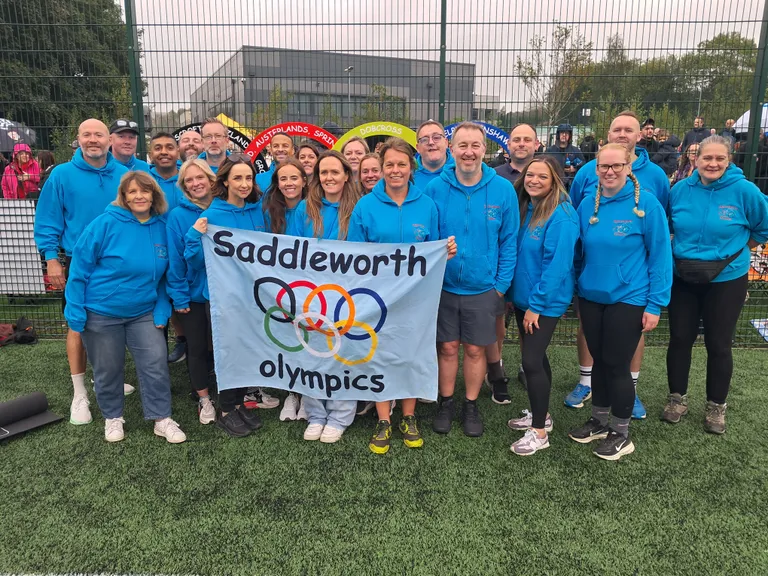 More than a thousand children from seven villages open Saddleworth Village Olympics at Saddleworth School
