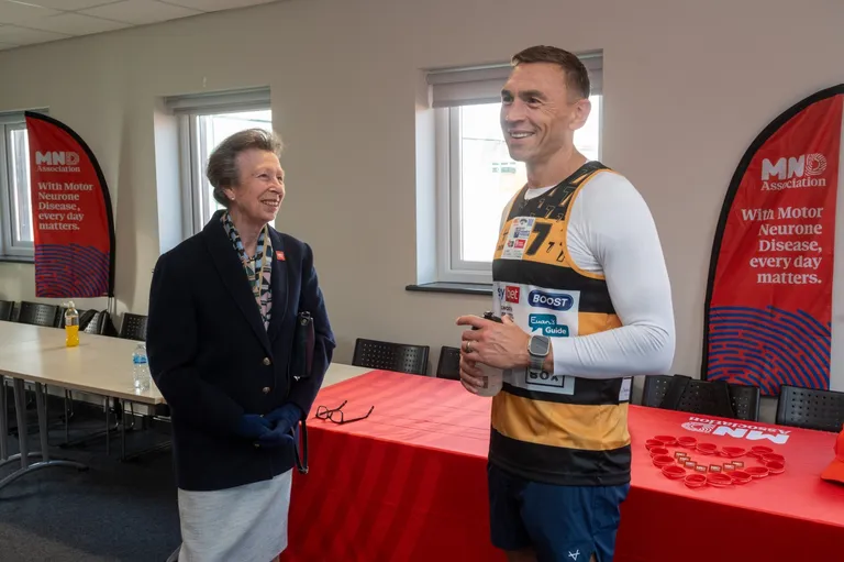 Oldham rugby legend Sir Kevin Sinfield knighted for MND fundraising