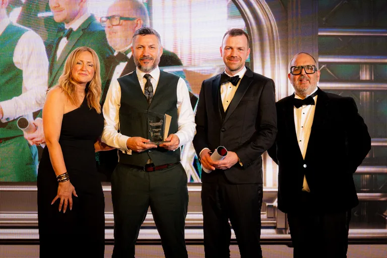Saddleworth bakery founder Lee Wakeham receives Special Recognition Award at 18th annual Oldham Business Awards