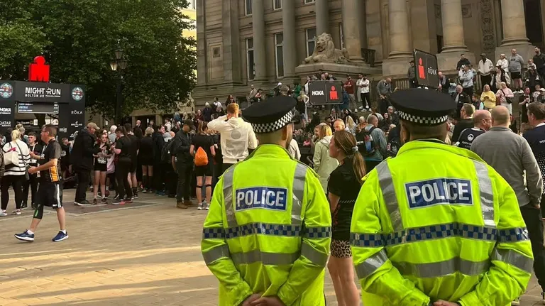 Suspected thief runs onto Ironman course in Bolton to evade police